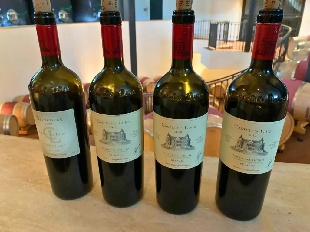 Refined wines of Castello Luigi vineyard